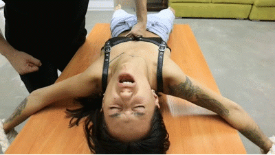 Agent Tiffany vs stomach punching Cyborg Part II Agent Tiffany vs stomach punching Cyborg Part II